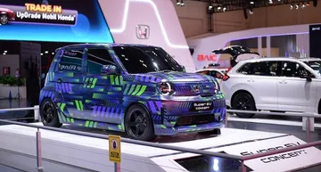 Honda SuperEV Concept. (HPM)