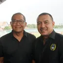 COO Bhayangkara FC, Sumardji bersama Asprov PSSI Lampung, Yoga