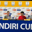 Pelatih Timnas Indonesia U-23 Gerald Vanenburg/SportCorner/Muhammad Nurhendra Saputra.