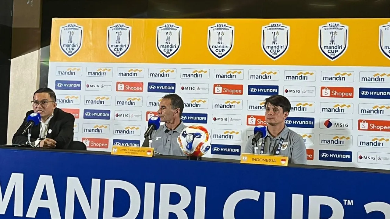Gerald Vanenburg, Pelatih Timnas Indonesia U-23/Sportcorner/Muhammad Nurhendra Saputra.