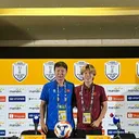 Pelatih Timnas Vietnam U-23 Kim Sang Sik/Sportcorner/Muhammad Nurhendra Saputra.