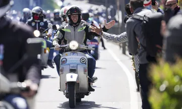 Puluhan ribu para penggemar Vespa dipastikan hadir di acara akbar HUT ke-80 tahun depan. (Piaggio Indonesia)