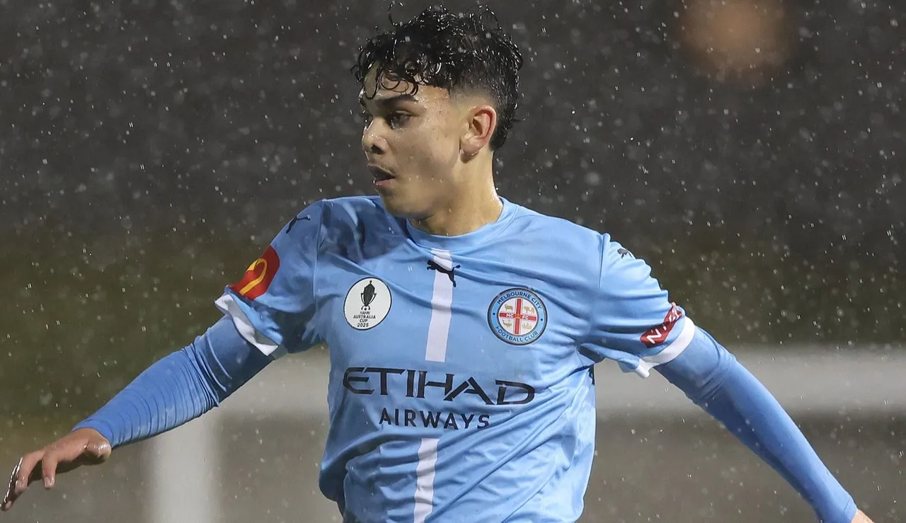 Matthew Baker Debut di Melbourne City FC Senior / Instagram Matthew Baker