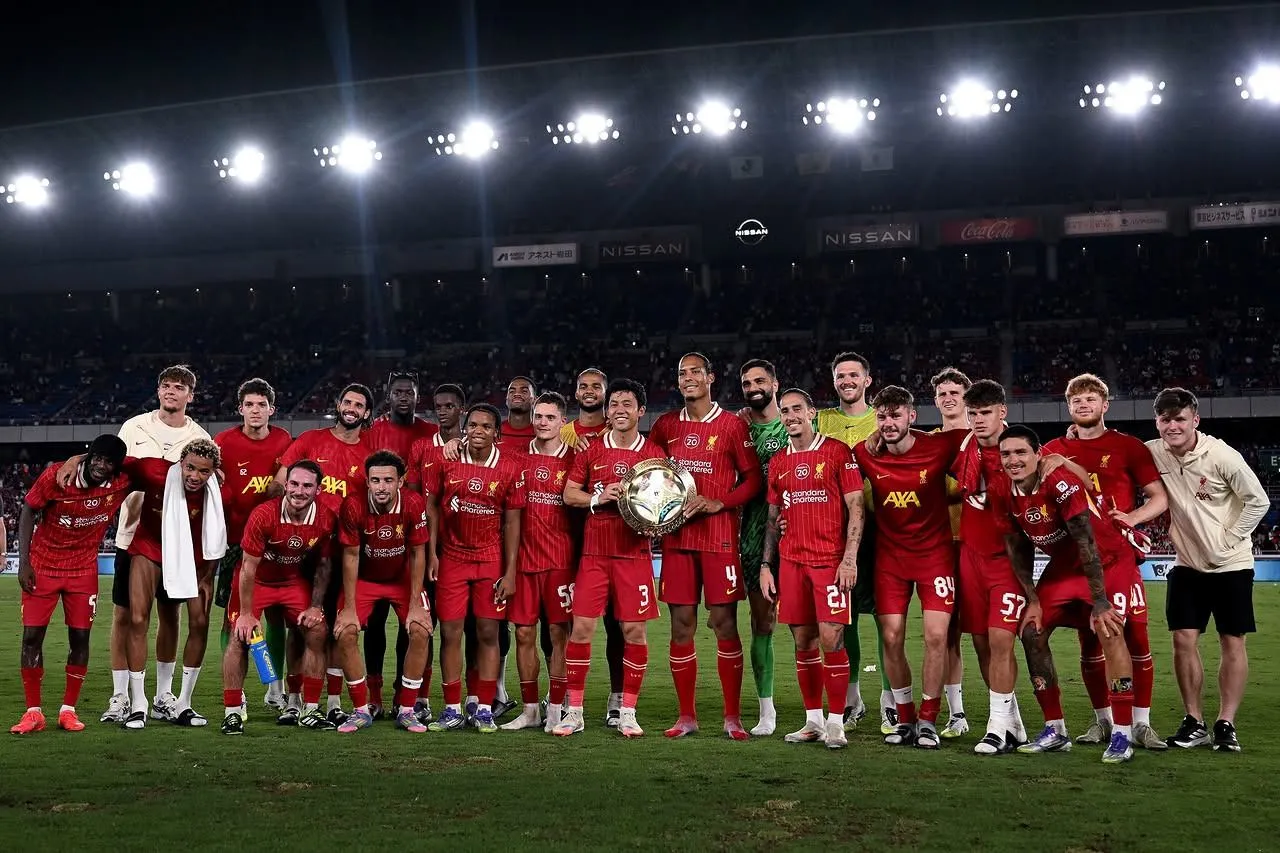 Liverpool juara J.League World Challenge 2025/foto: Ofisial Liverpool