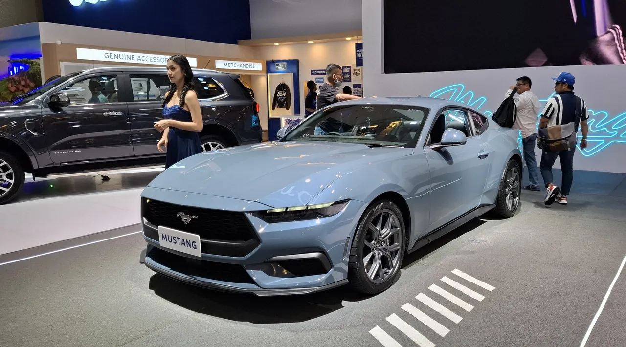 Ford Mustang hadir di GIIAS 2025. (Chadie)
