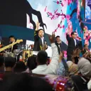 Nonton pentas musik artis papan atas di GIIAS 2025. (Seven Event)