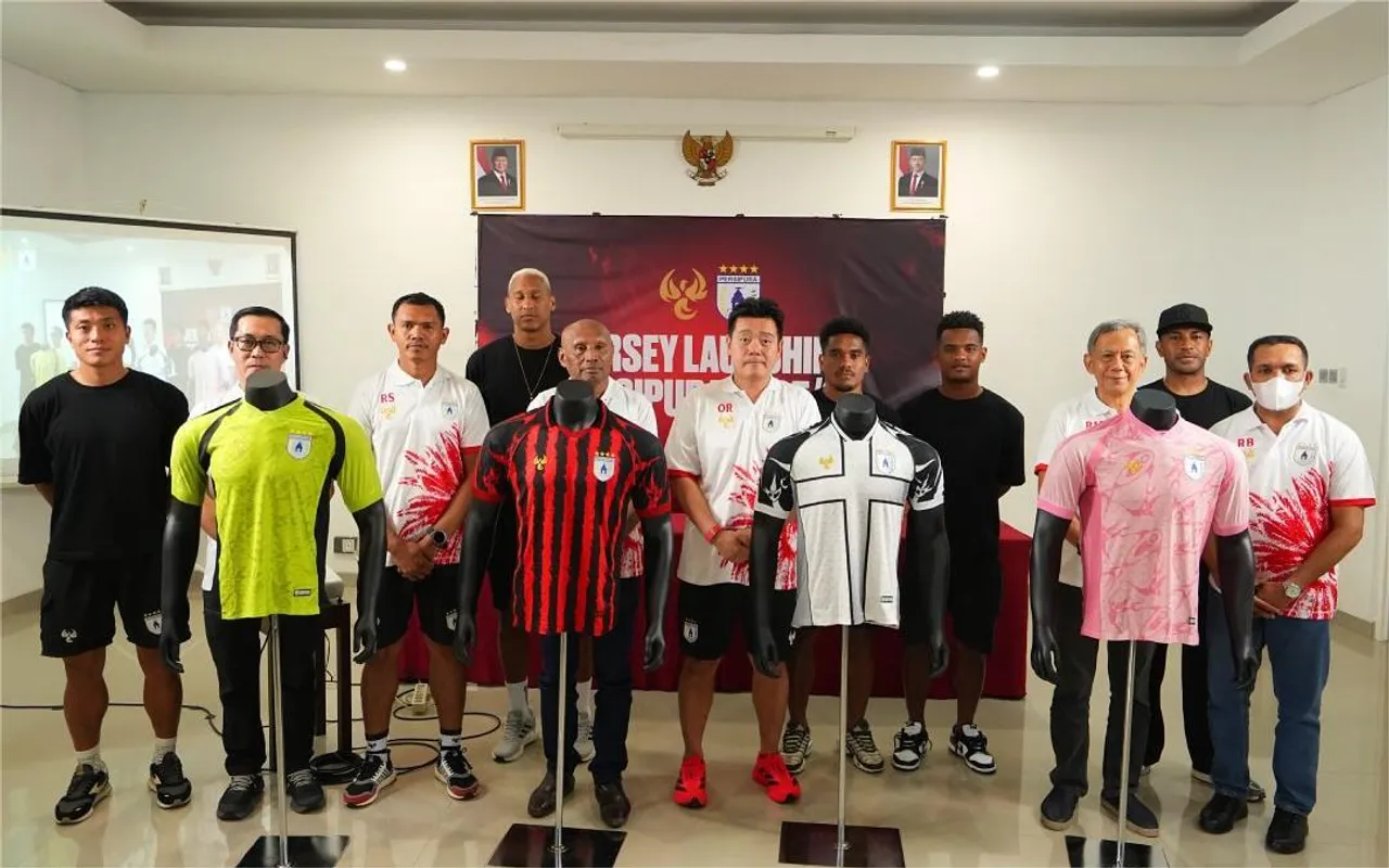 Jersey baru Persipura Jayapura