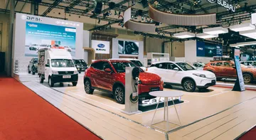 DFSK dan Seres berhasil membukukan total 565 SPK di GIIAS 2025. (Sokonindo Automobile)