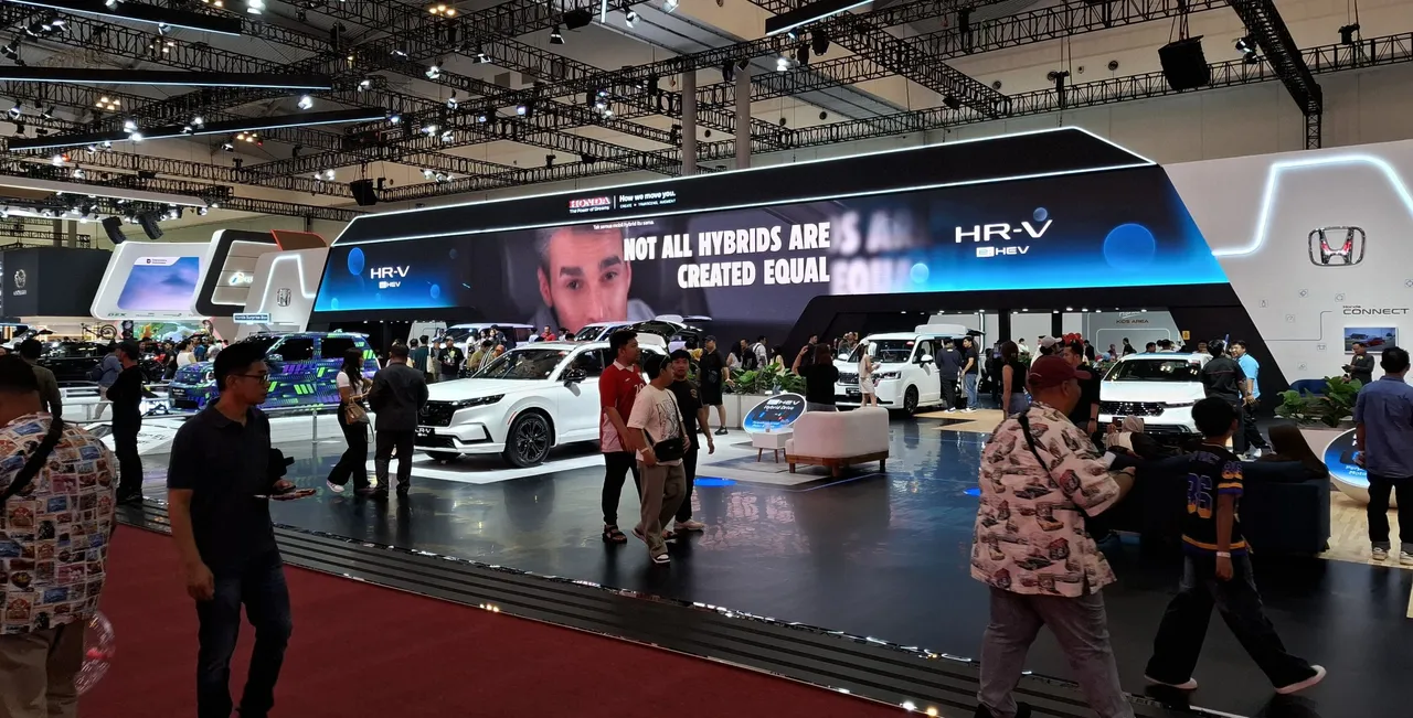 Honda berhasil bukukan 1.908 SPK di GIIAS 2025. (HPM)