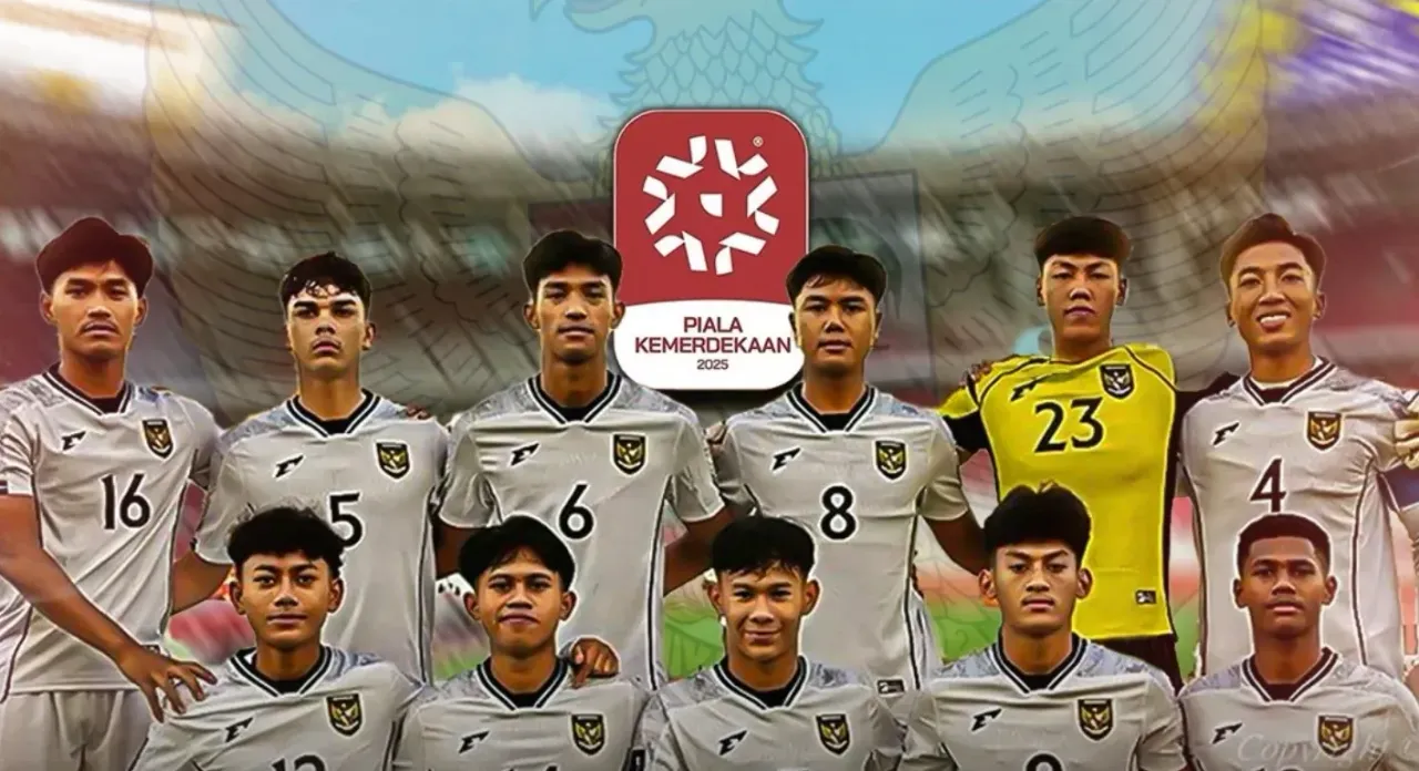 Skuad Timnas Indonesia U-17 di Piala Kemerdekaan / Instagram SportCorner.id