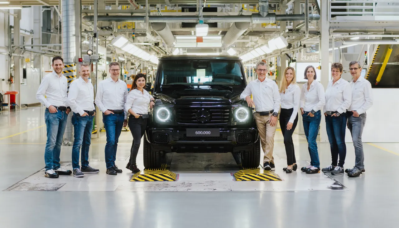 Perayaan Mercedes-Benz G-Class ke-600.000 Unit di Granz, Austria. (Mercedes-Benz.AG)