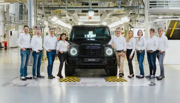 Perayaan Mercedes-Benz G-Class ke-600.000 Unit di Granz, Austria. (Mercedes-Benz.AG)