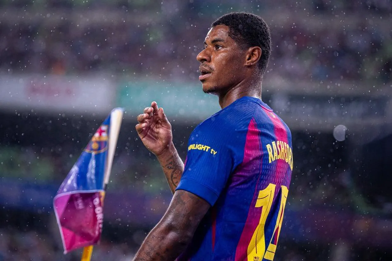 Marcus Rashford/Foto: X FC Barcelona