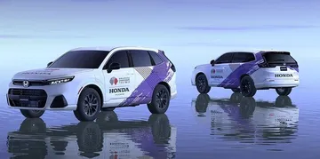 Kendaraan listrik berbahan bakar hidrogen Honda CR-V eFCEV. (Honda)