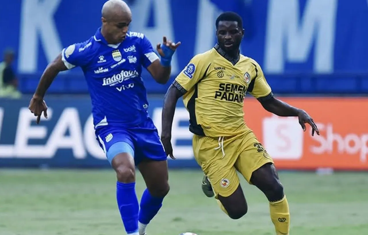 Persib Bandung menang 2-0 atas Semen Padang di laga pertama Super League 2025/2026/foto: Ofisial Persib