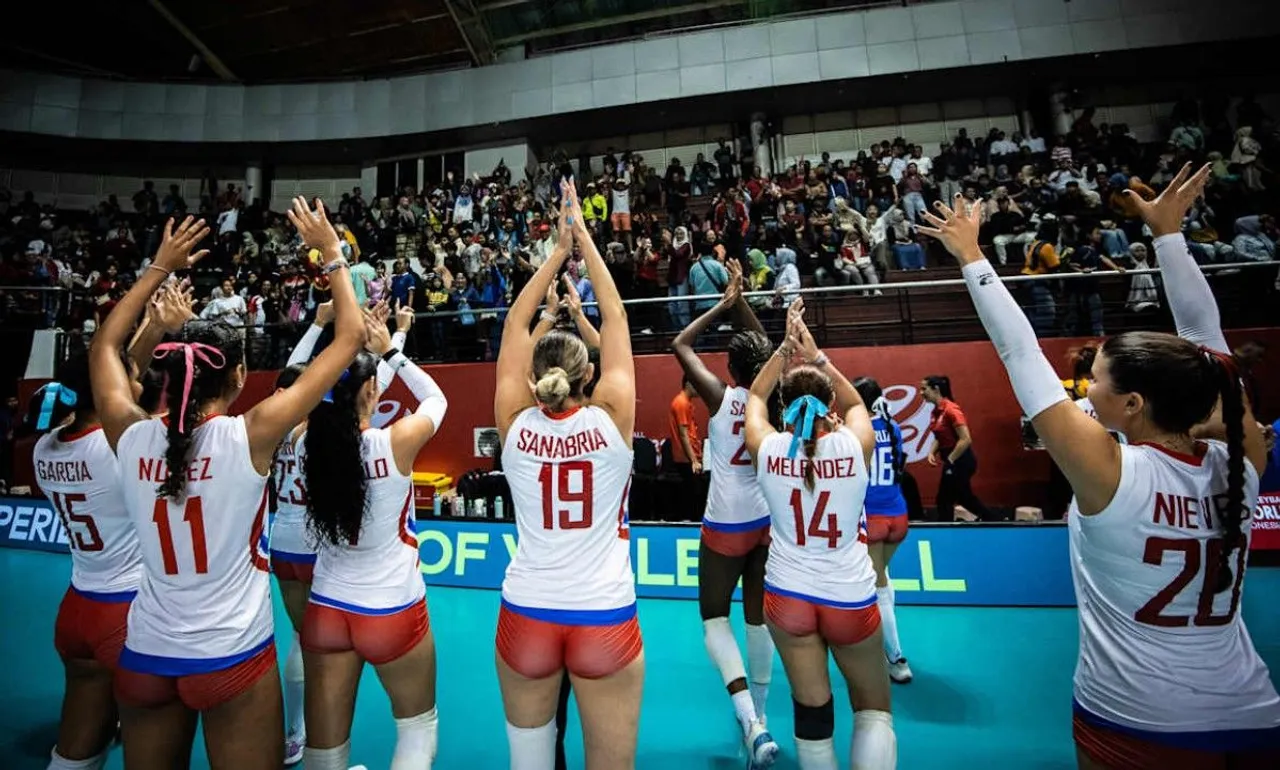 Puerto Rico kalahkan Indonesia 3-2 di FIVB U-21 World Championship 2025/foto: Volleyball World