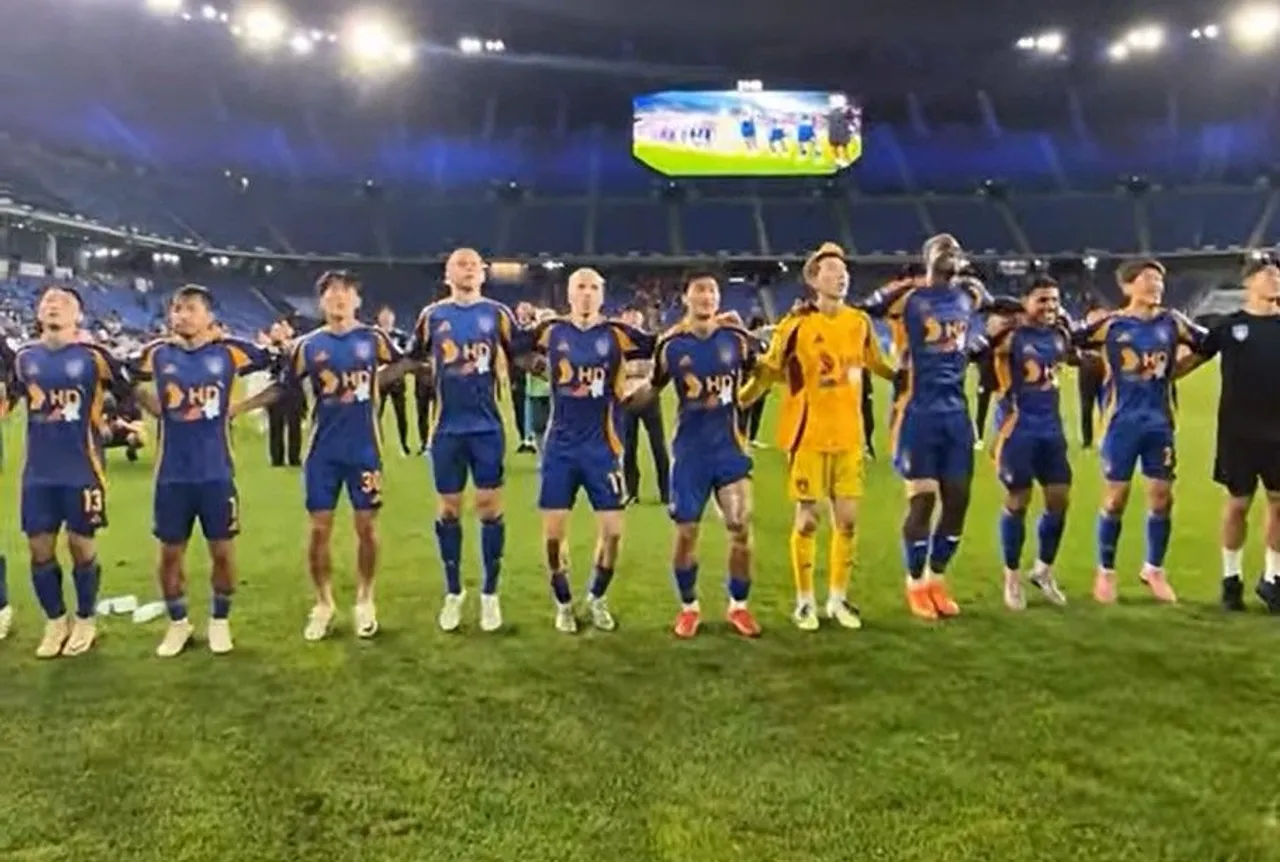 Bersama Shin Tae-yong, Ulsan Hyundai akhirnya meraih kemenangan pertama setelah 10 laga tanpa kemenangan/foto: IG Ulsan Hyundai
