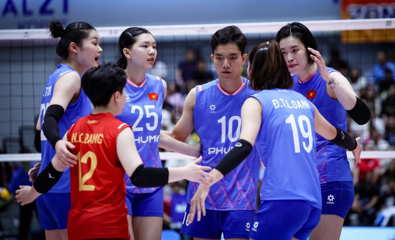 Vietnam menang 3-0 atas Indonesia di SEA V.League 2025 putri leg kedua/foto: SAVA