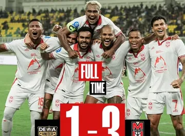 Malut United berhasil menang 3-1 atas Dewa United di laga pertama Super League 2025/2026/foto: Ofisial Malut United
