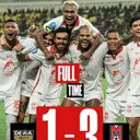 Malut United berhasil menang 3-1 atas Dewa United di laga pertama Super League 2025/2026/foto: Ofisial Malut United