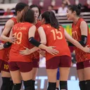 Vietnam menjuarai SEA V.League 2025 putri leg kedua usai menang 3-2 atas Thailand/foto: SAVA