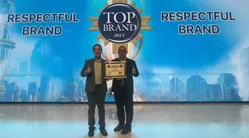 Penghargaan Top Brand Award 2025 merupakan penghargaan yang ke-8 kali secara berturut-turut. (HMSI)