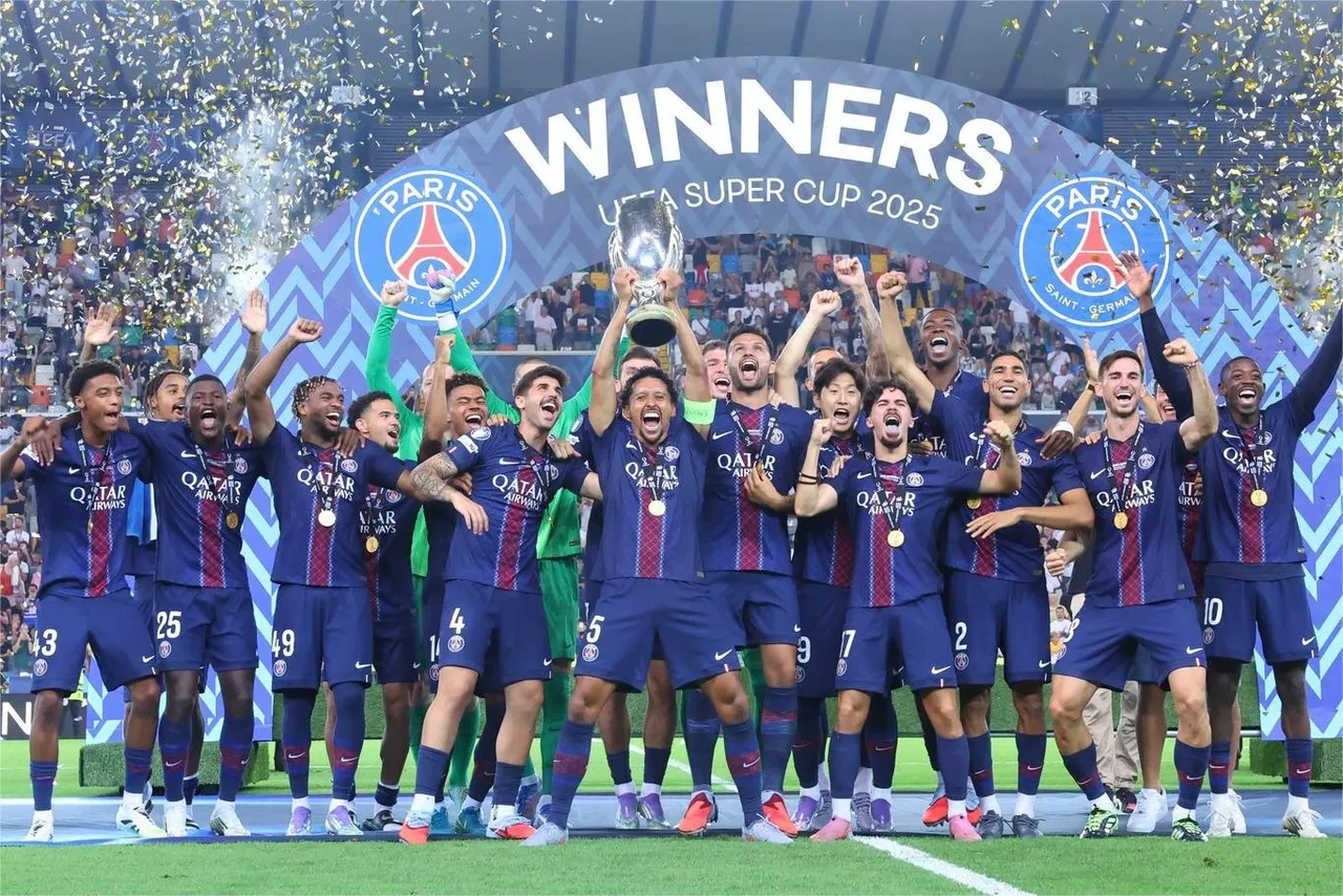 PSG Juara Piala Super Eropa