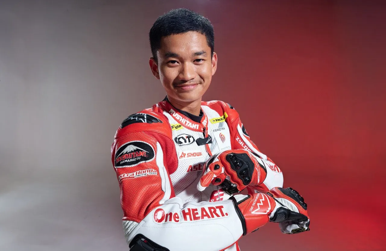 Pembalap binaan Astra Honda Fadillah Arbi Aditama. (AHM)