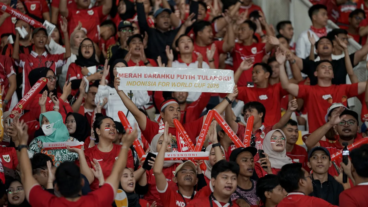 Timnas vs China/Hadi Febriansyah