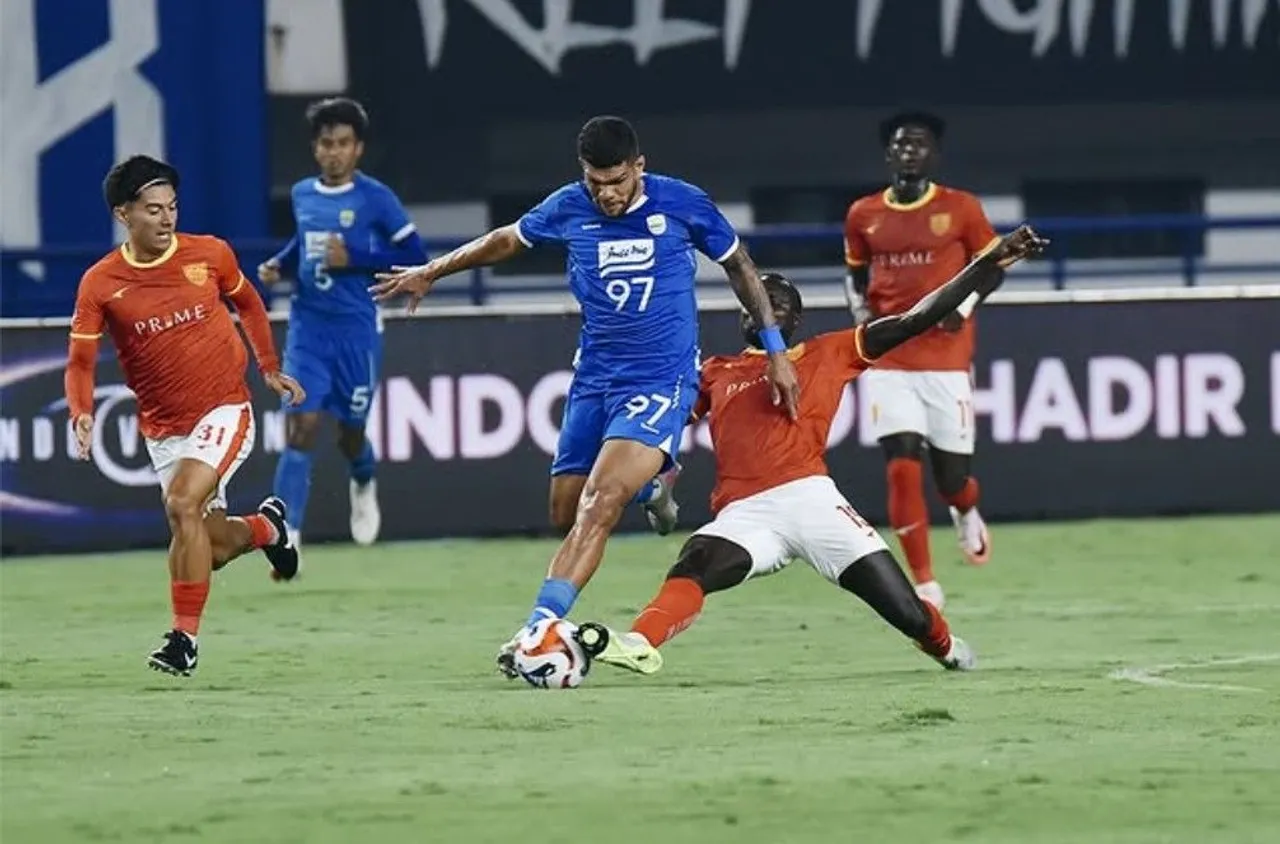 Persib Bandung menang 2-1 atas Manila Digger di fase playoff kualifikasi ACL Two 2025/2026/foto: Ofisial Persib Bandung