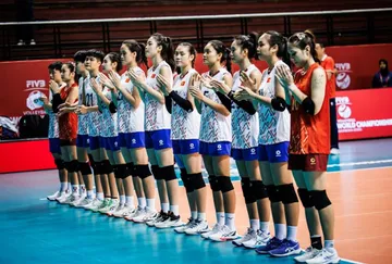 Skuad Timnas Voli Putri Vietnam U-21 di FIVB Volleyball Women's World Championship 2025/foto: Volleyball World