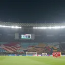 Laga Timnas Indonesia vs China di SUGBK/Hadi Febriansyah