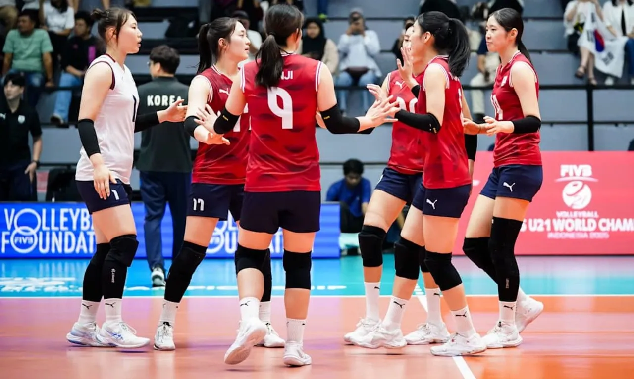 Korea Selatan U-21 akan jadi lawan Timnas Voli Putri Indonesia U-21 di FIVB Womens Championship 2025/foto: Volleyball World