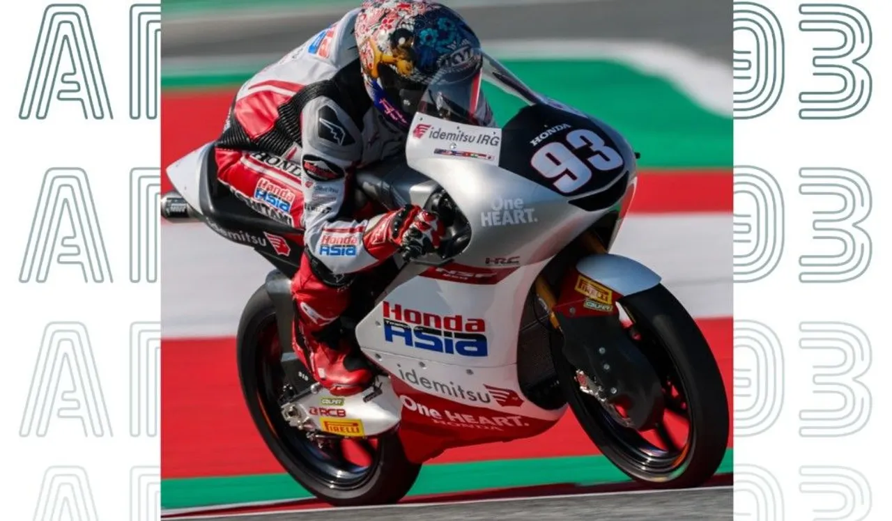 Fadillah Arbi Aditama tampil di Moto3 2025 seri Austria/foto: Honda Team Asia