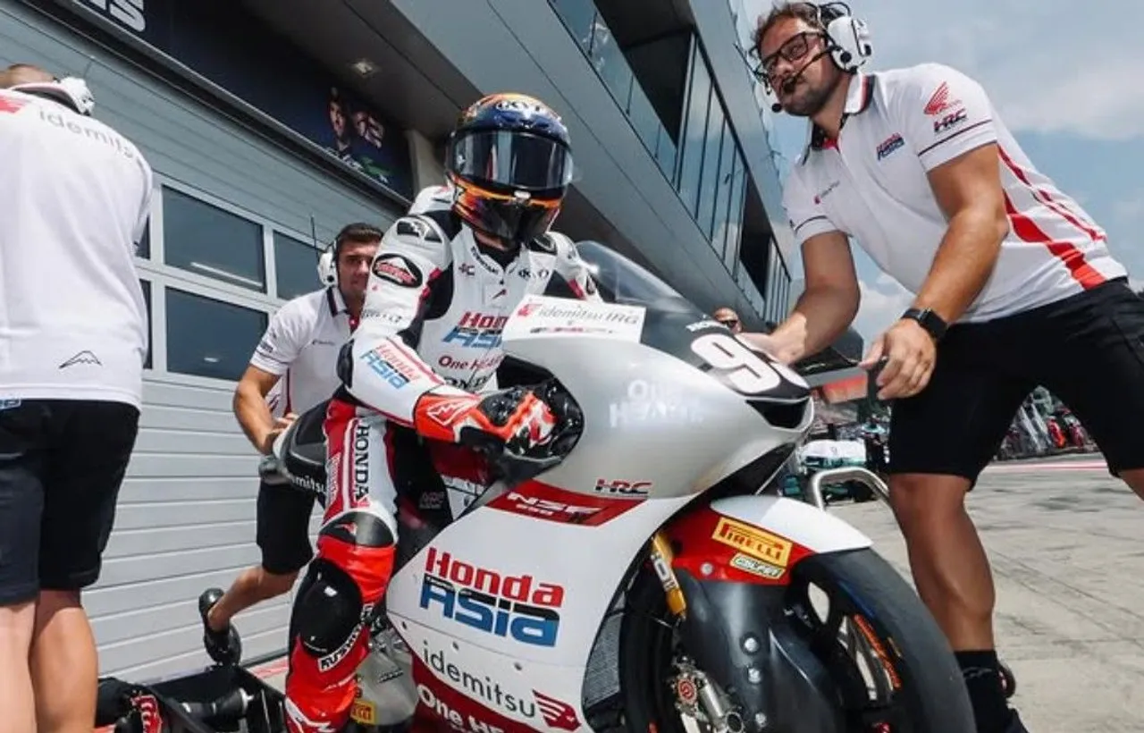 Fadillah Arbi Aditama finis di posisi 22 pada Moto3 2025 seri Austria/foto: Honda Team Asia
