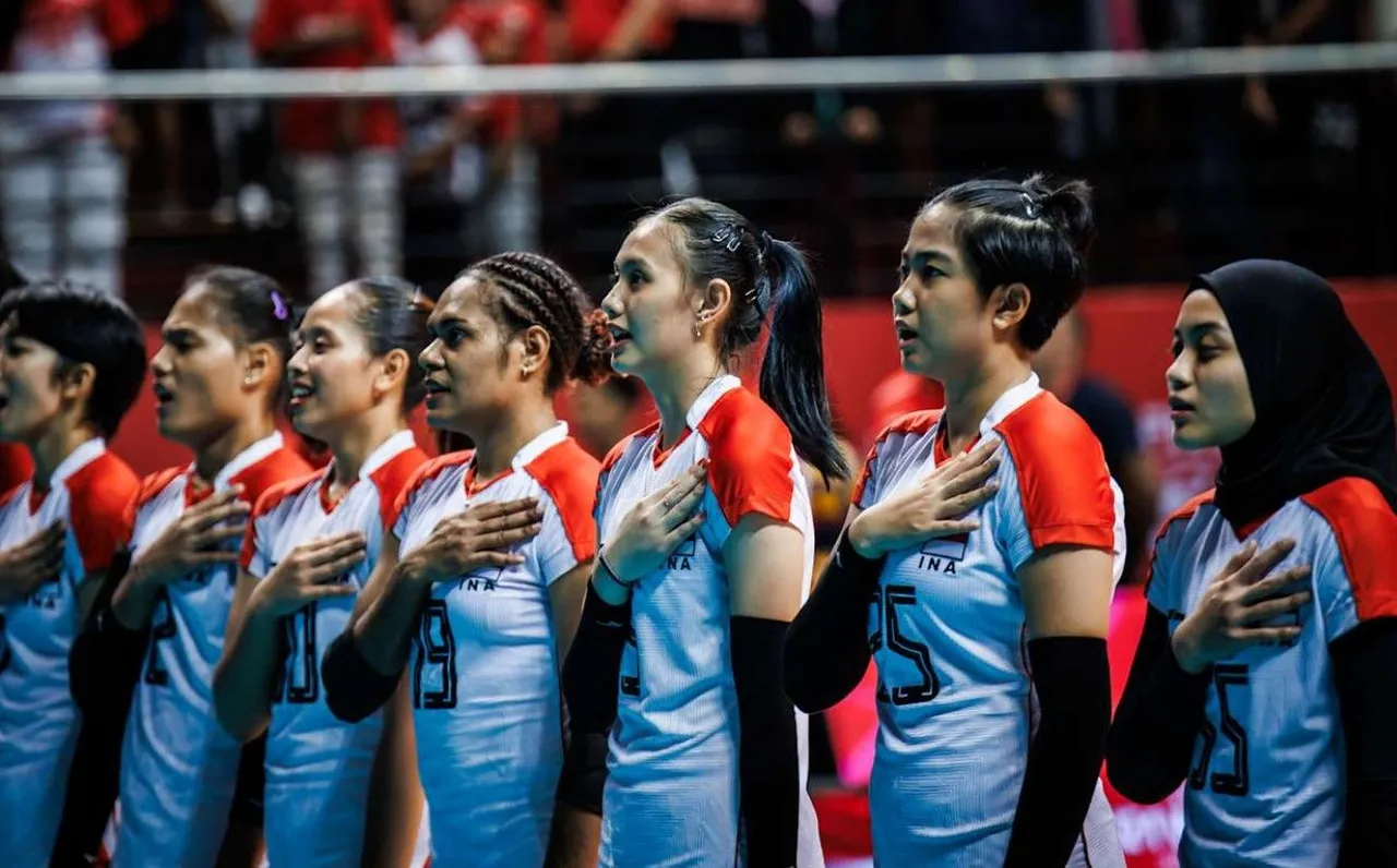 Para pemain Timnas Voli Putri Indonesia U-21 di FIVB Volleyball Women's U-21 World Championship 2025/foto: Volleyball World