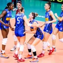 Timnas Voli Putri Italia U-21 juara FIVB Volleyball Women's U-21 World Championship 2025/foto: Volleyball World
