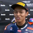 veda ega red bull austria.jpg - Veda Ega Pratama finis di posisi 2 pada race 1 dan race 2 Red Bull Rookies Cup 2025 Austria/foto: Red Bull Rookies Cup