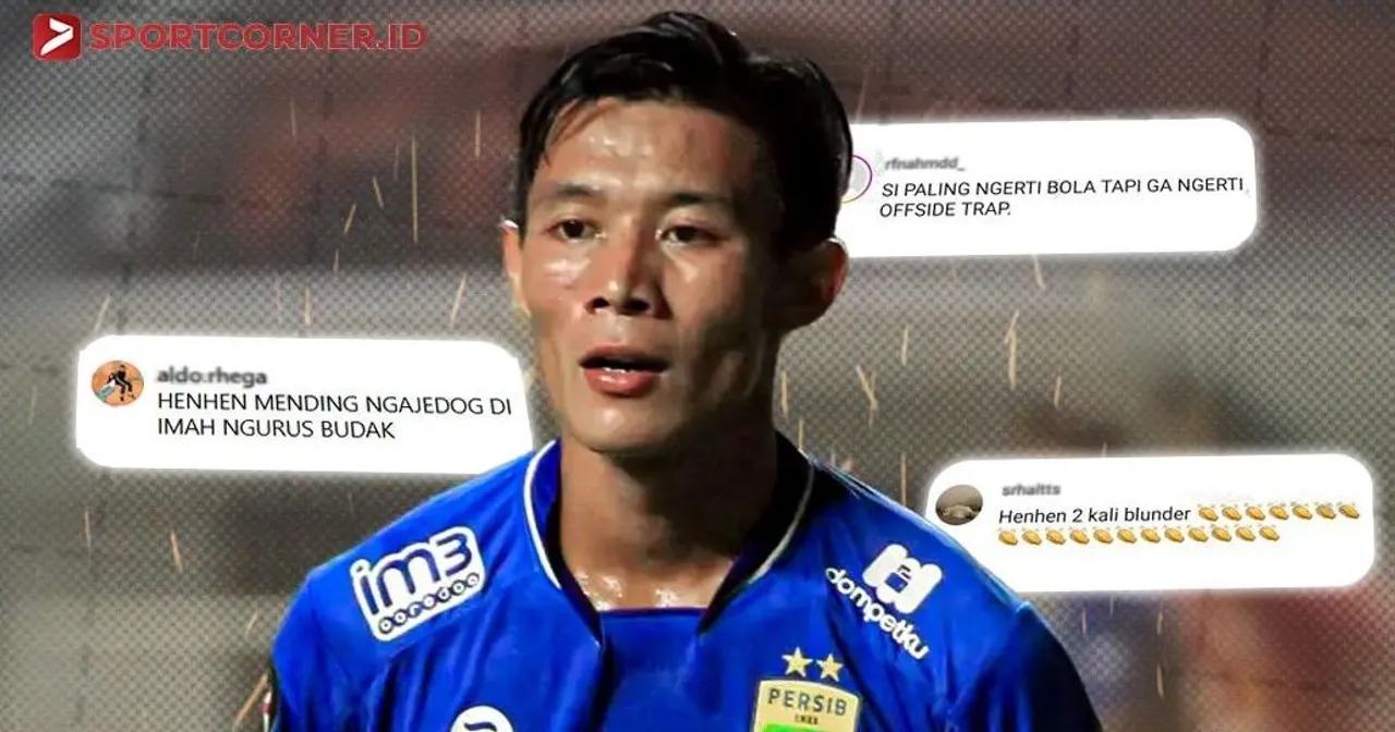 Henhen Disebut Biang Kerok Kekalahan Persib dari Persijap / Instagram SportCorner.id