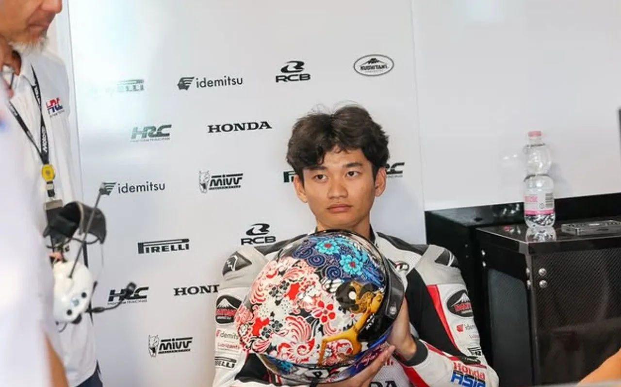 Fadillah Arbi Aditama finis di posisi ke-20 di Moto3 2025 seri Hungaria/foto: Honda Team Asia