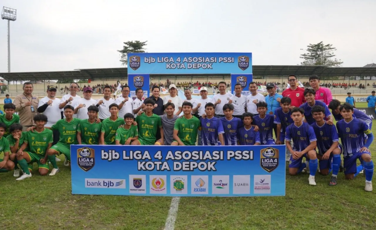 Liga 4 Kota Depok sudah mulai bergulir dan diikuti oleh 15 tim peserta/foto: PSSI