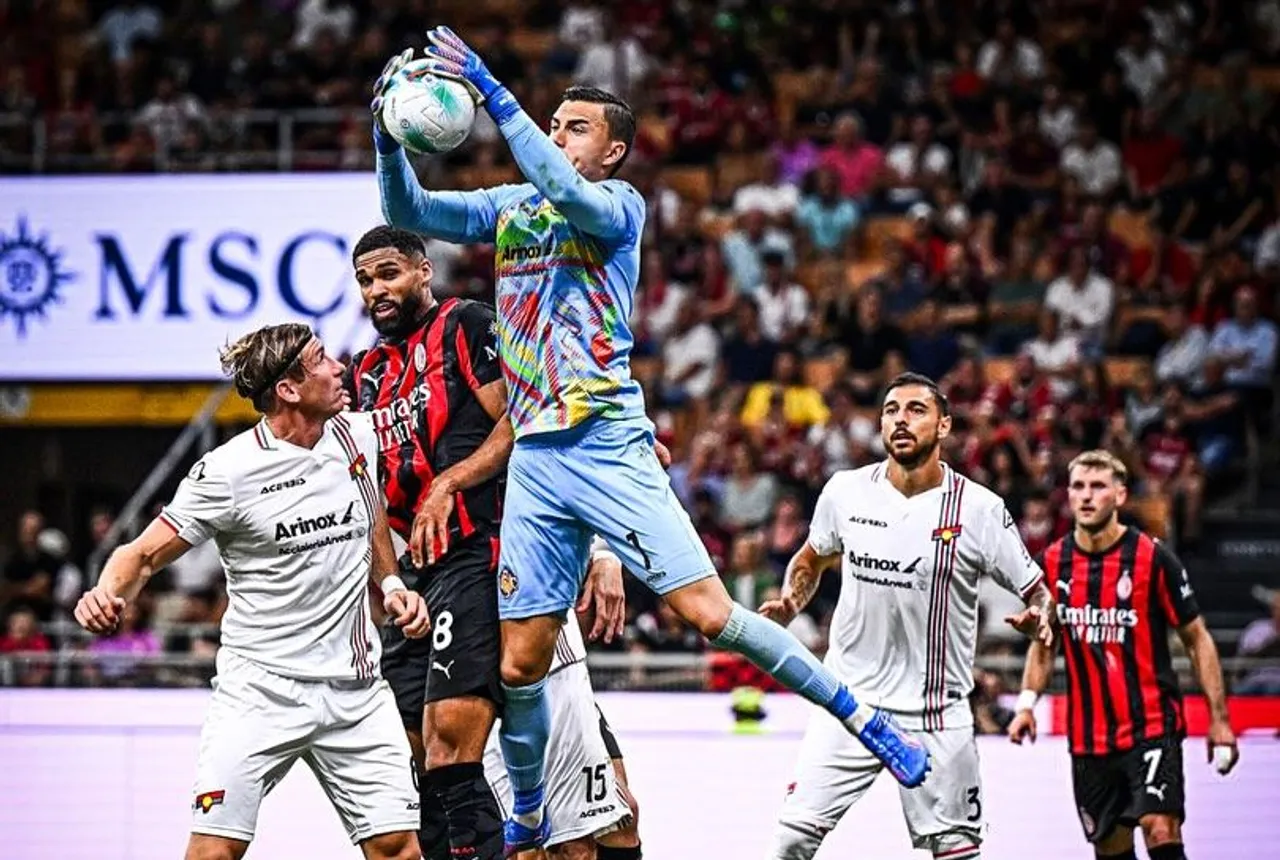 Emil Audero tampil gemilang saat berhadapan dengan AC Milan