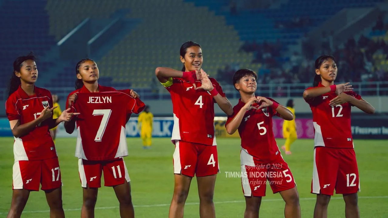 Timnas Putri U-16 di Piala AFF U-16 2025/Media PSSI.
