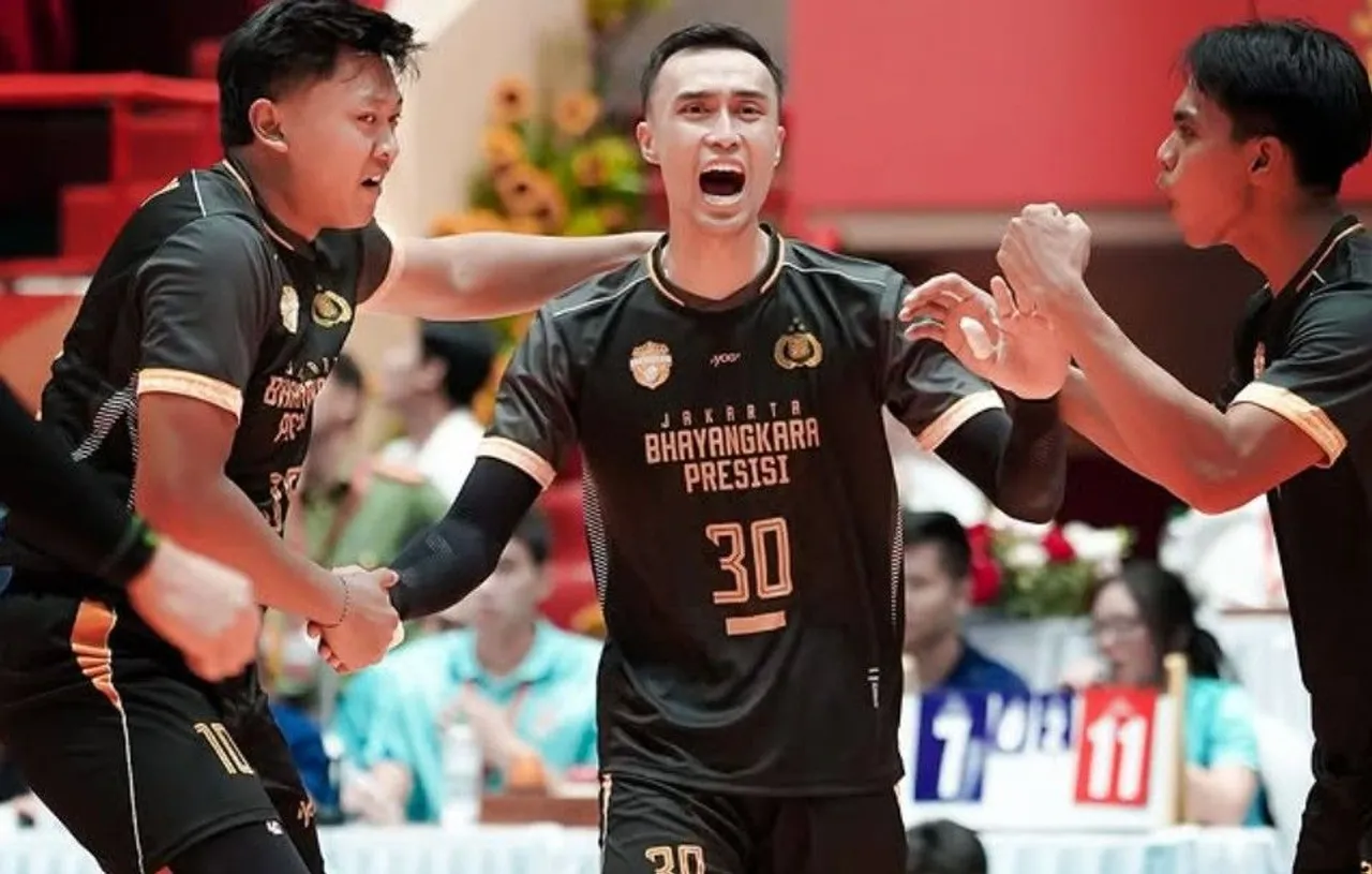 Jakarta Bhayangkara Presisi mengikuti turnamen bola voli di Vietnam pada 26-30 Agustus 2025/foto: Ofisial Bhayangkara Presisi