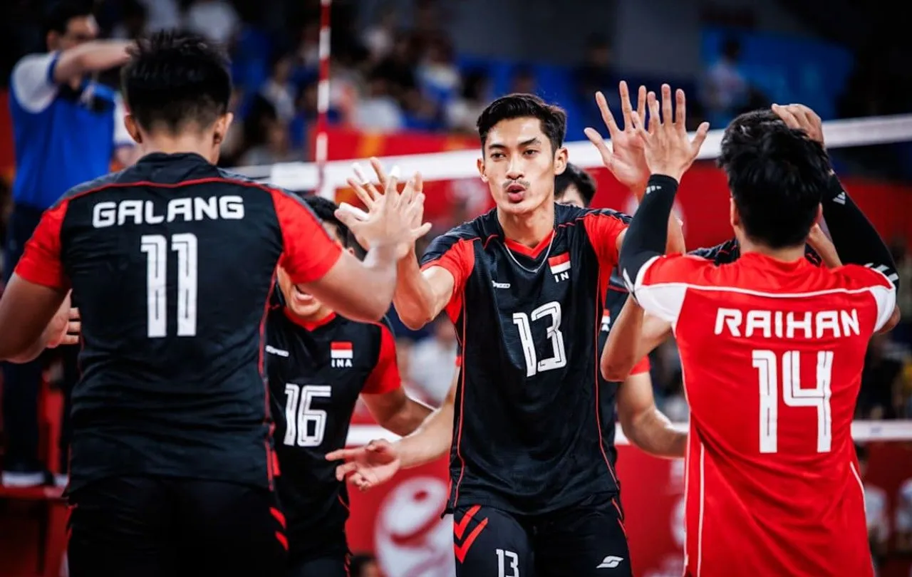 Timnas Voli Putra Indonesia finis di peringkat 5 Pool D FIVB Volleyball Men's U-21 World Championship 2025/foto: Volleyball World