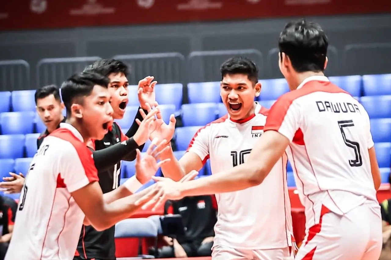 Timnas Voli Putra Indonesia U-21 menang 3-0 atas Puerto Rico/foto: Volleyball World