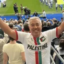 Supporter yang dikenakan sanksi karena mengenakan jersey Palestina (Instagram/Antifaa_Ultras) 