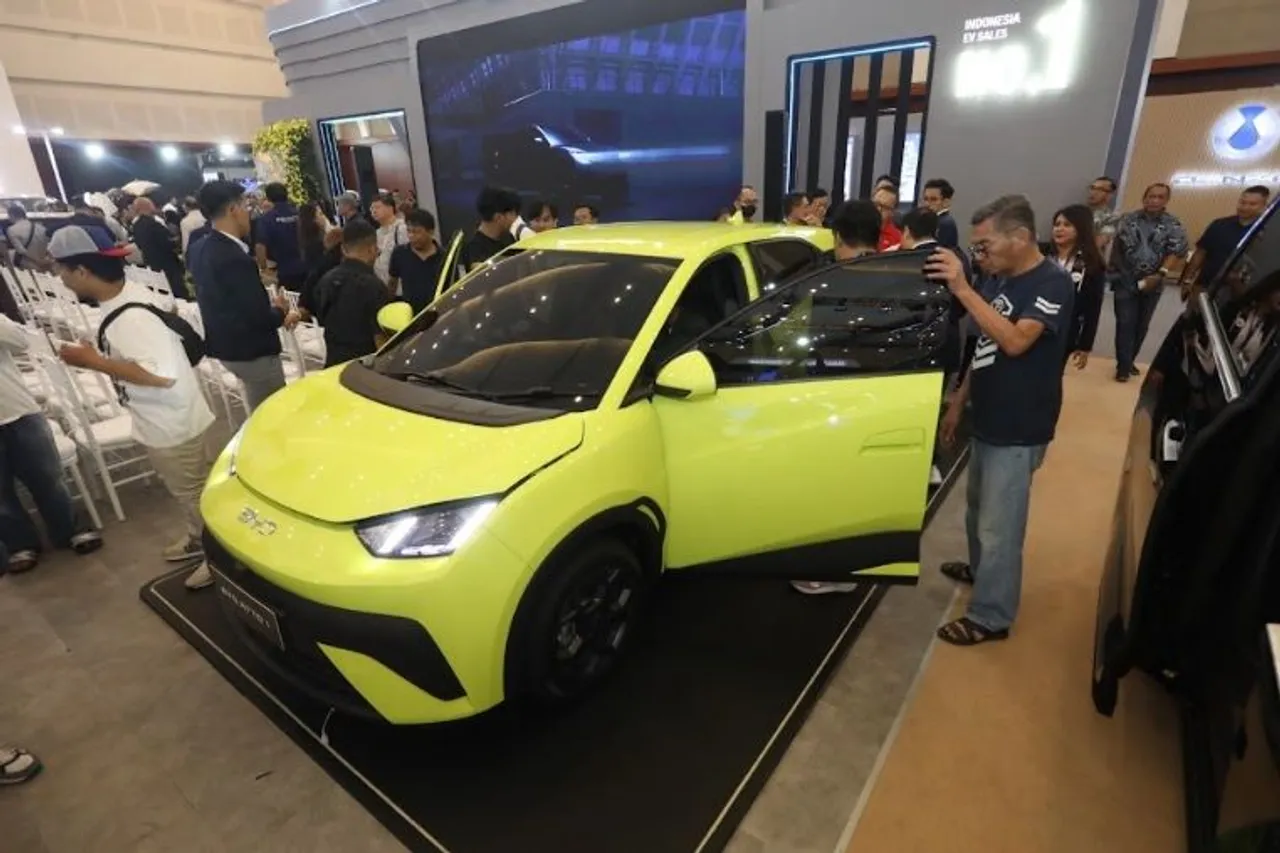 BYD Atto1 di GIIAS Surabaya 2025. (BYD)