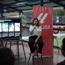 Almudena Gómez, delegasi LALIGA di Indonesia.