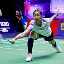 Putri Kusuma Wardani - Putri Kusuma Wardani di Kejuaraan Dunia 2025/Foto: PBSI
